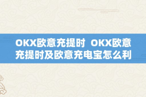OKX欧意充提时  OKX欧意充提时及欧意充电宝怎么利用